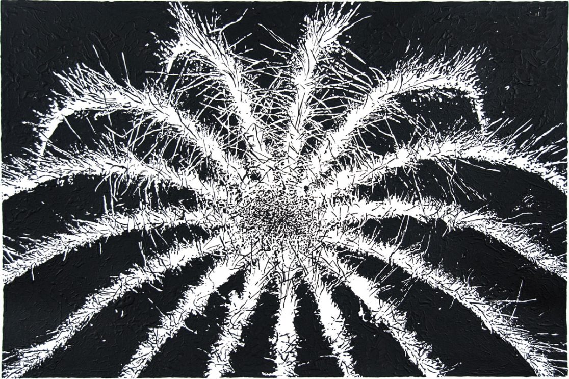 #31. Acrylic Ink on paper. 88x60cm.