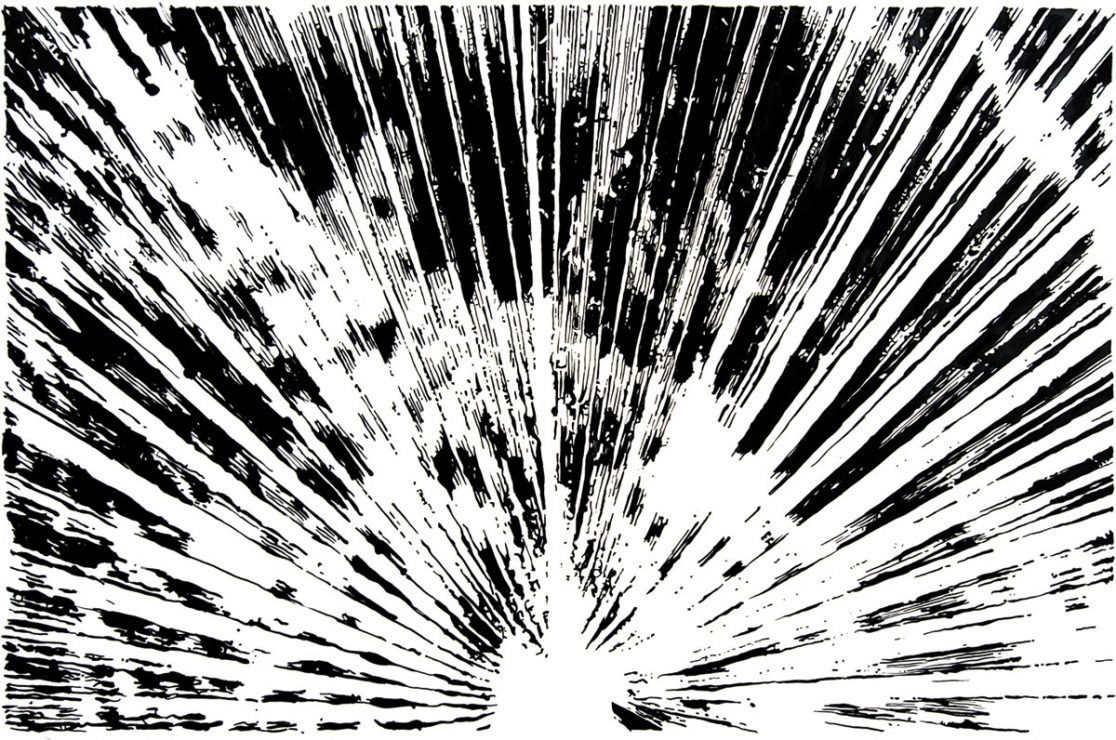 #40. Acrylic Ink on paper. 80x50cm.